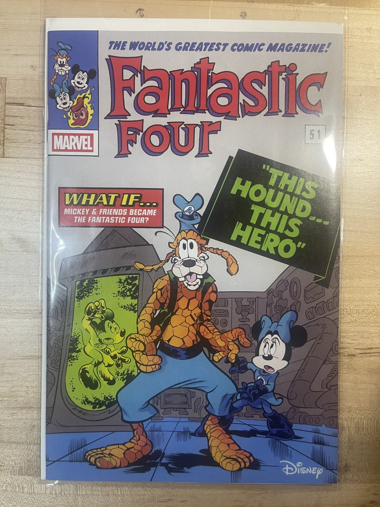 FANTASTIC FOUR #29 MARVEL 2025 PAOLO MOTTURA DISNEY VARIANT