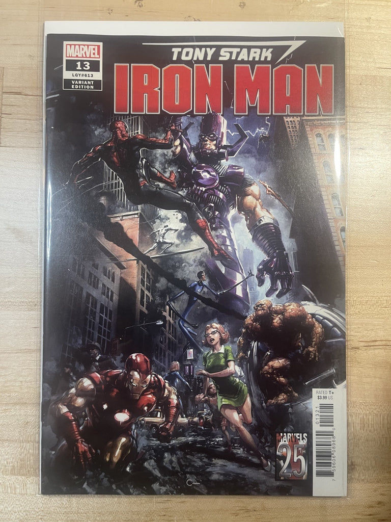 TONY STARK IRON MAN 13 CRAIN VARIANT MARVEL COMICS
