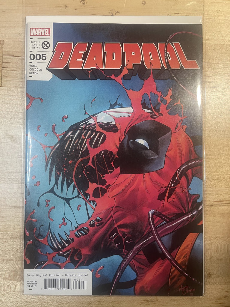 DEADPOOL 5 COCCOLO VARIANT MARVEL COMICS 2022