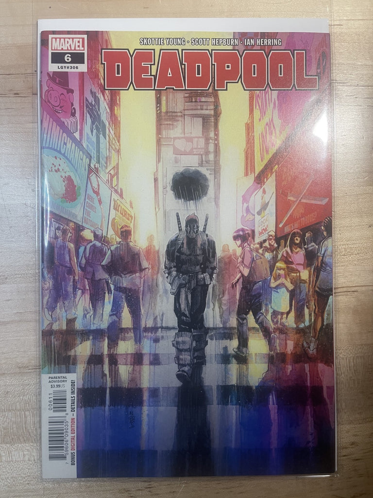 DEADPOOL 6 COVER A NIC KLEIN MARVEL COMICS 2018