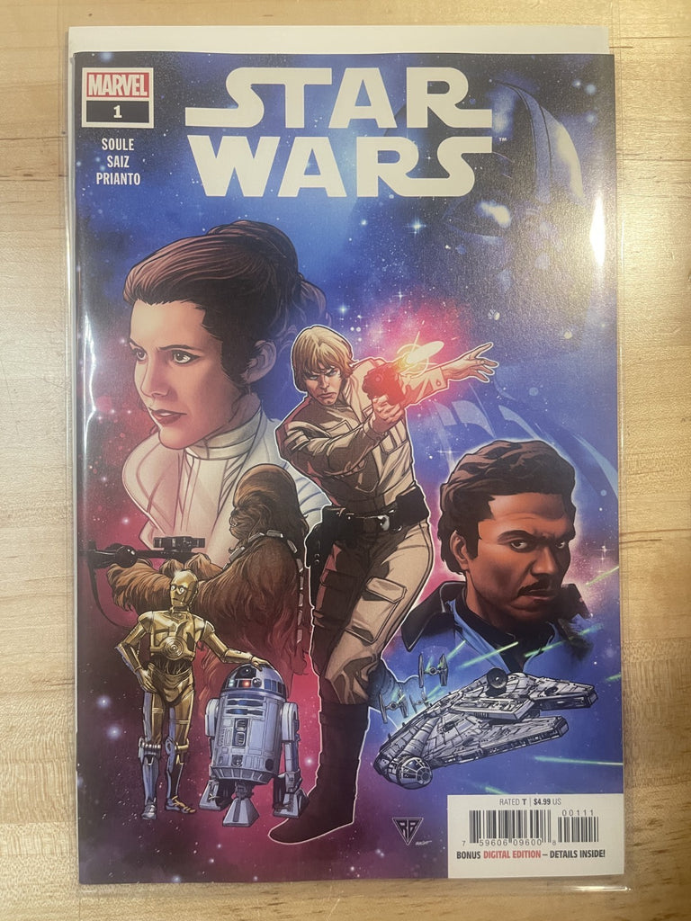 STAR WARS 1 COVER A SILVA MARVEL COMICS 2020