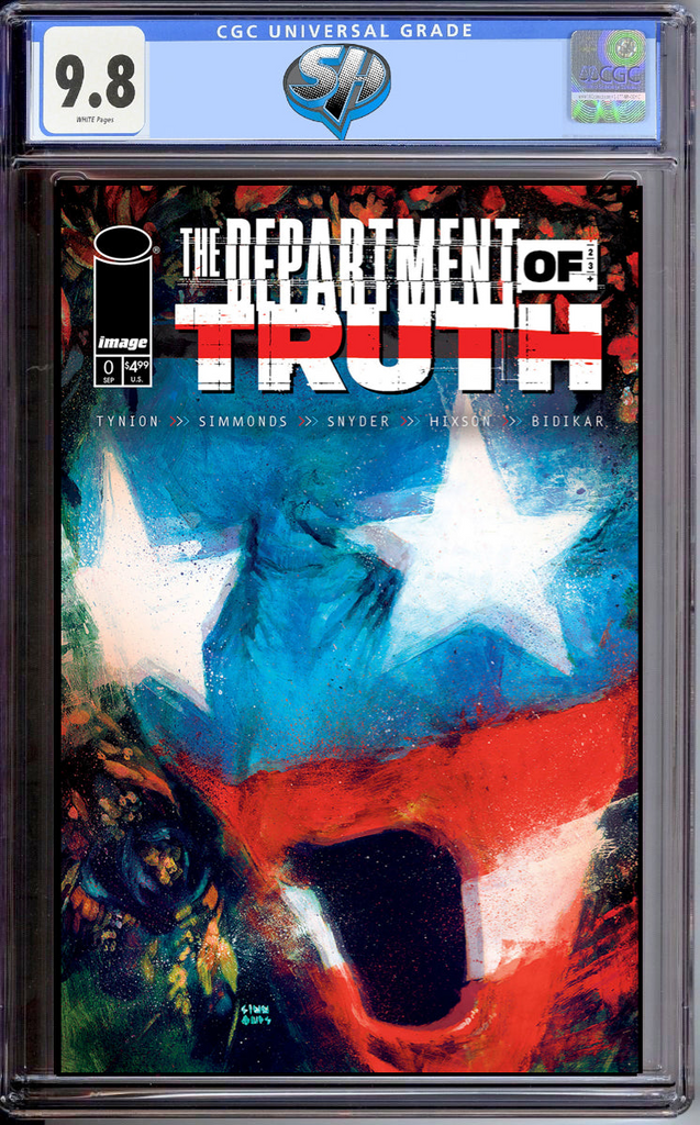 DEPARTMENT OF TRUTH 0 COVER A CGC 9.8 PRESALE