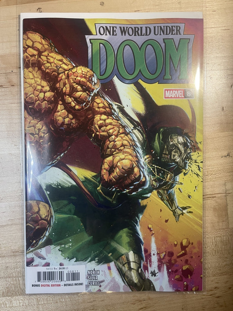ONE WORLD UNDER DOOM 8 COVER A MARVEL COMICS