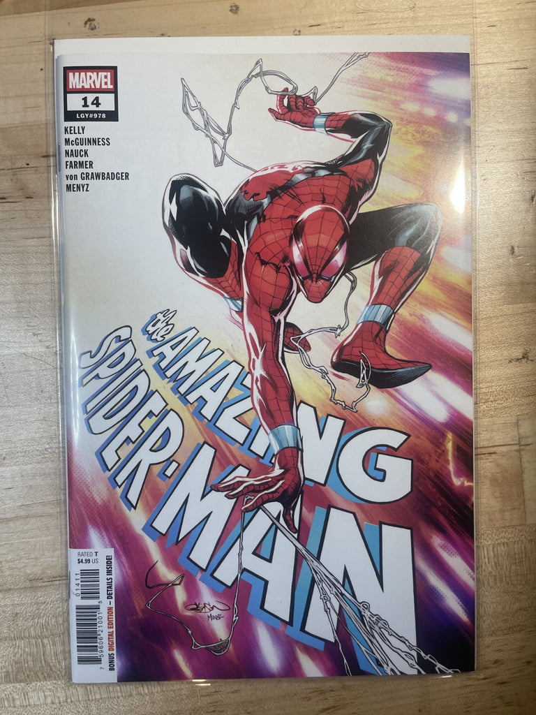 AMAZING SPIDER-MAN 14 COVER A GLEASON MARVEL COMICS