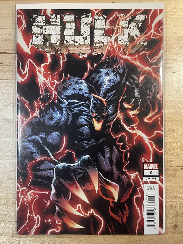 HULK 6 SHAW SPOILER VARIANT MARVEL COMICS