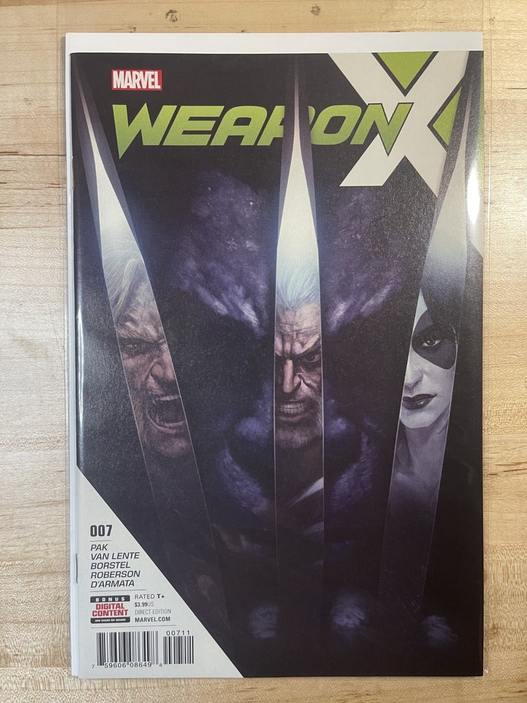 WEAPON X 7 COVER A SKAN MARVEL COMICS