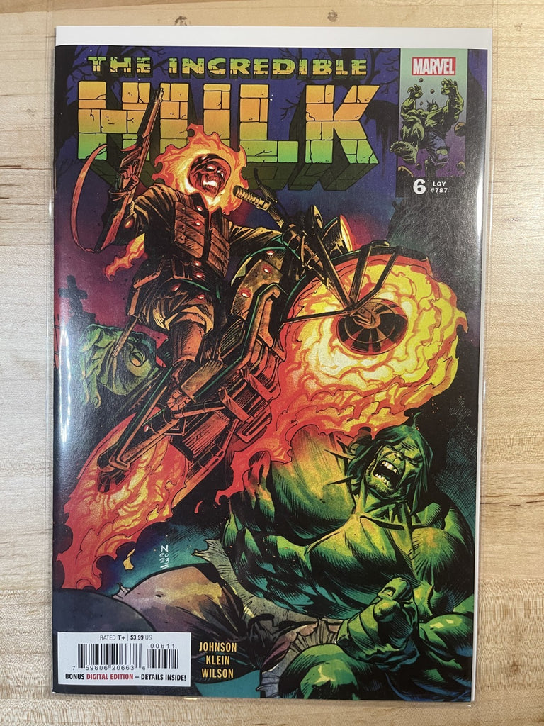 INCREDIBLE HULK 6 COVER A NIC KLEIN MARVEL COMICS 2023