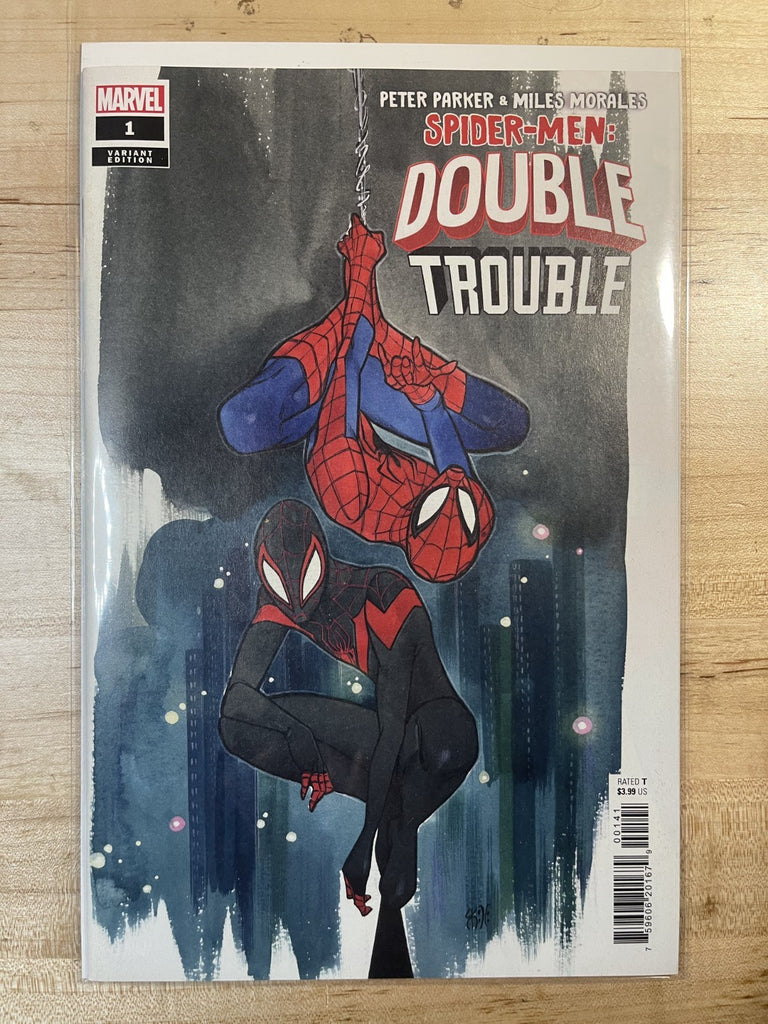 PETER PARKER MILES MORALES DOUBLE TROUBLE 1 MOMOKO VARIANT MARVEL COMICS