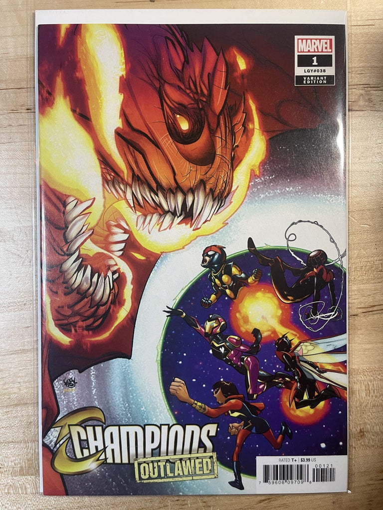 NEW CHAMPIONS 1 FERRY 1:25 VARIANT MARVEL COMICS