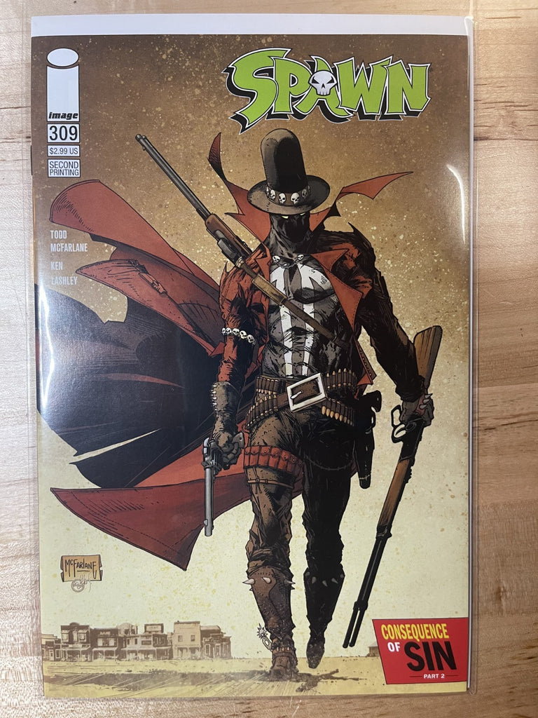 SPAWN 309 SECOND PRINT VARIANT IMAGE COMICS