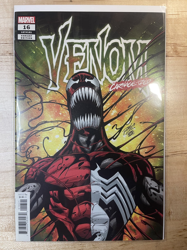 VENOM 16 LIM CARNAGIZED VARIANT MARVEL COMICS