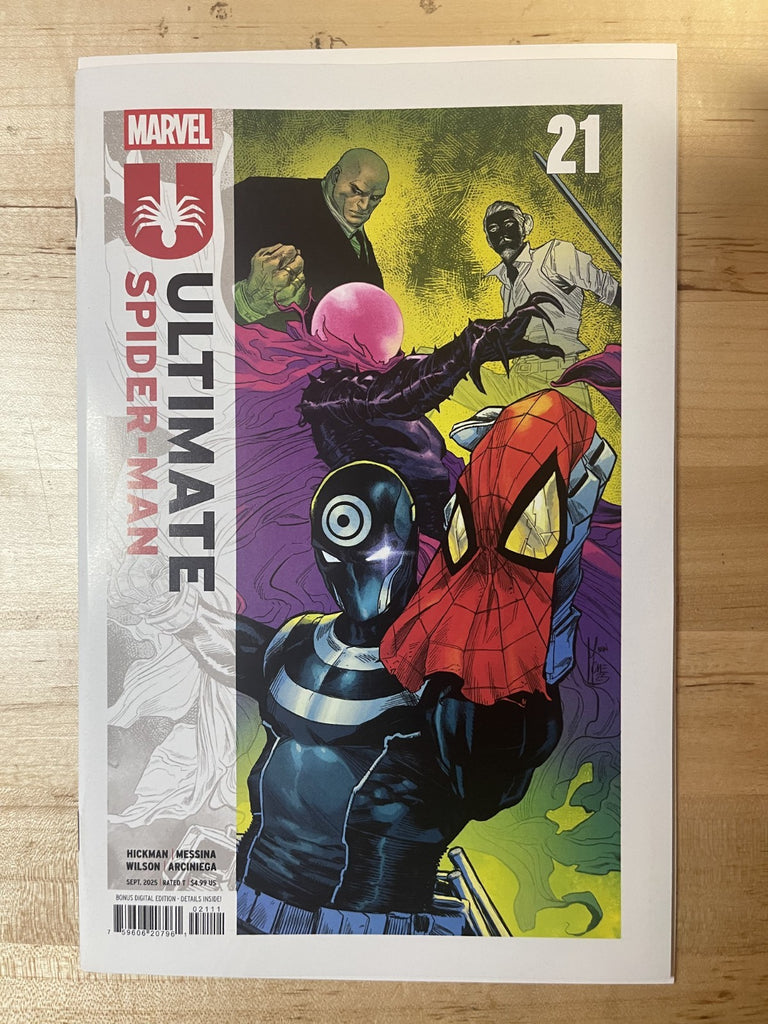 ULTIMATE SPIDER-MAN 21 COVER A MARCO CHECCHETTO MARVEL COMICS 2025
