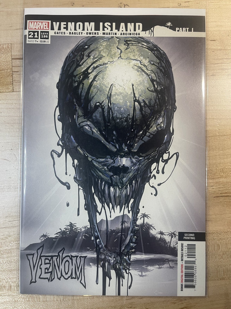 VENOM 21 CLAYTON CRAIN SECOND PRINT VARIANT