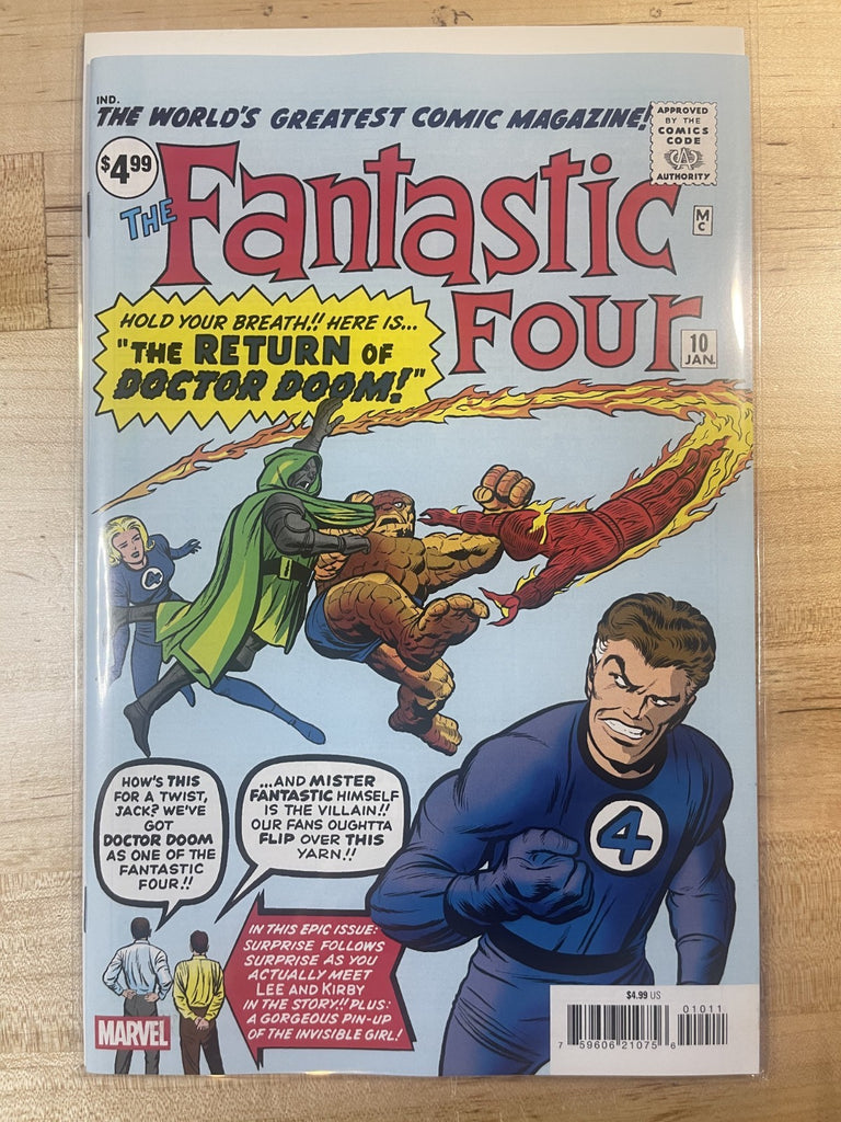 FANTASTIC FOUR 10 FACSIMILE EDITION MARVEL COMICS