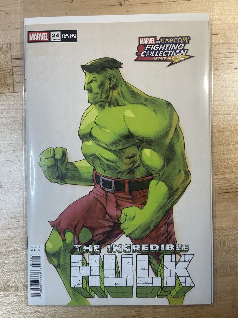 INCREDIBLE HULK 24 BENGUS MARVEL VS CAPCOM VARIANT