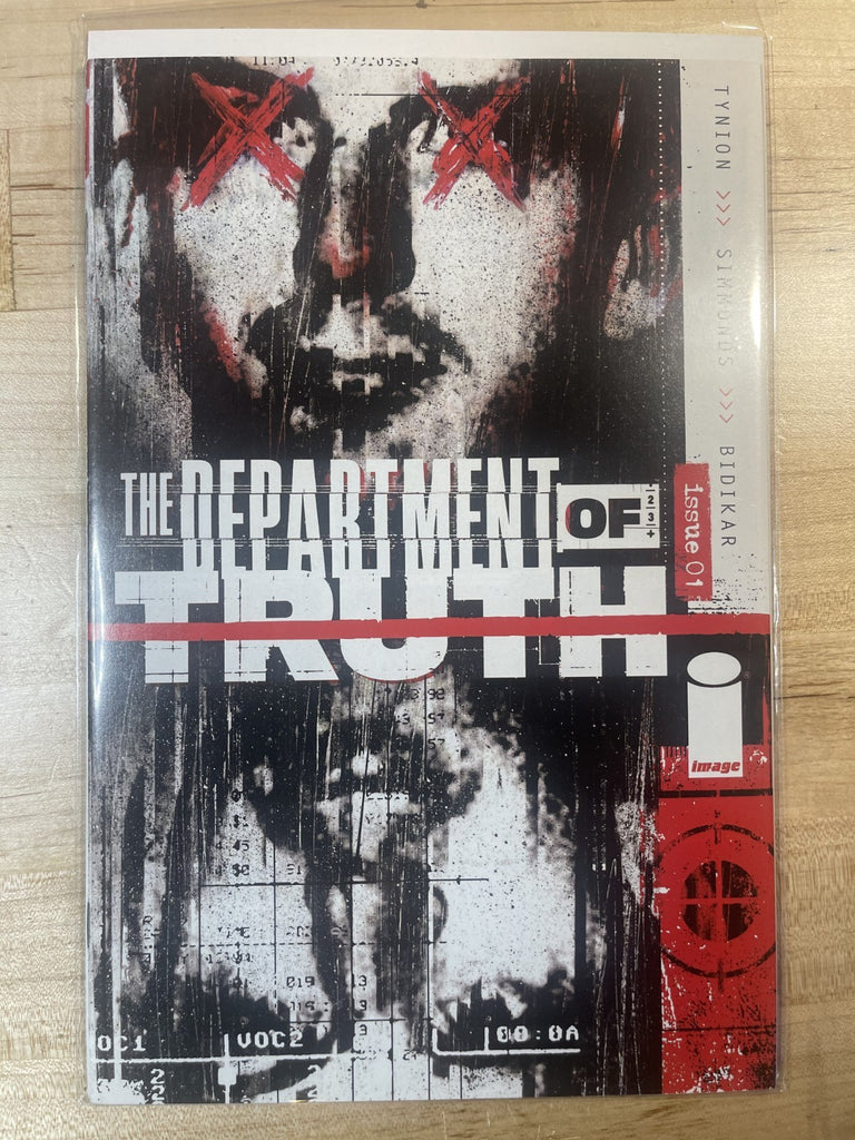 DEPARTMENT OF TRUTH 1 LEE HARVEY OSWALD 1:10 SECRET VARIANT IMAGE COMICS