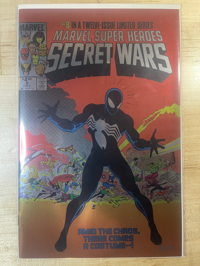 MSH SECRET WARS 8 FOIL FACSIMILE VARIANT MARVEL COMICS