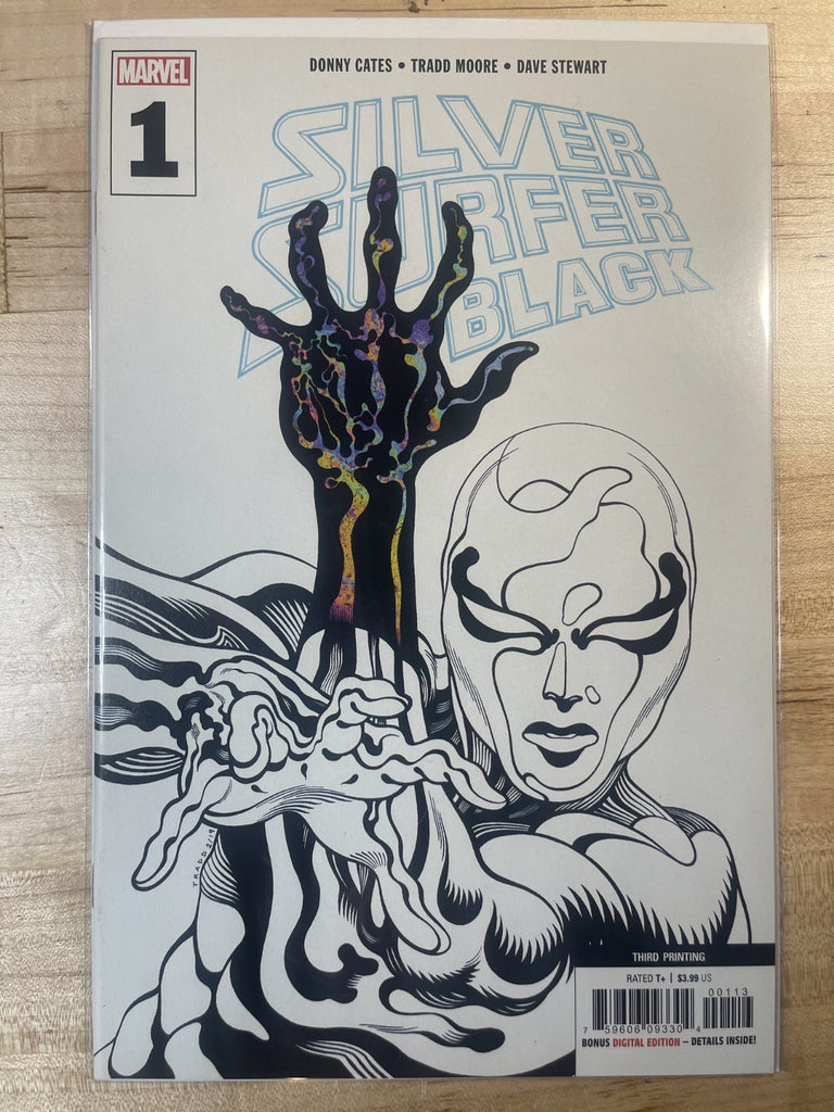 SILVER SURFER BLACK 1 THIRD PRINT MARVEL COMICS