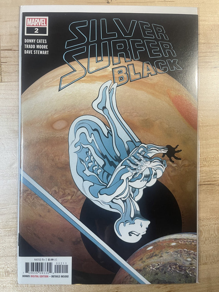 SILVER SURFER BLACK 2 COVER A TRAD MOORE MARVEL COMICS