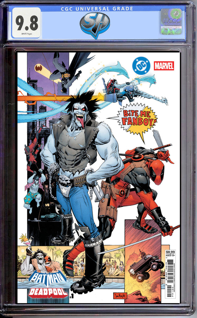 BATMAN DEADPOOL 1 COVER M MURPHY CGC 9.8 Pre-Sale