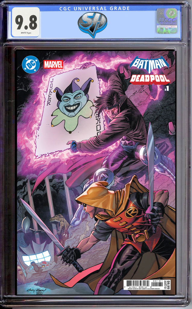 BATMAN DEADPOOL 1 COVER I KUBERT CGC 9.8 Pre-Sale