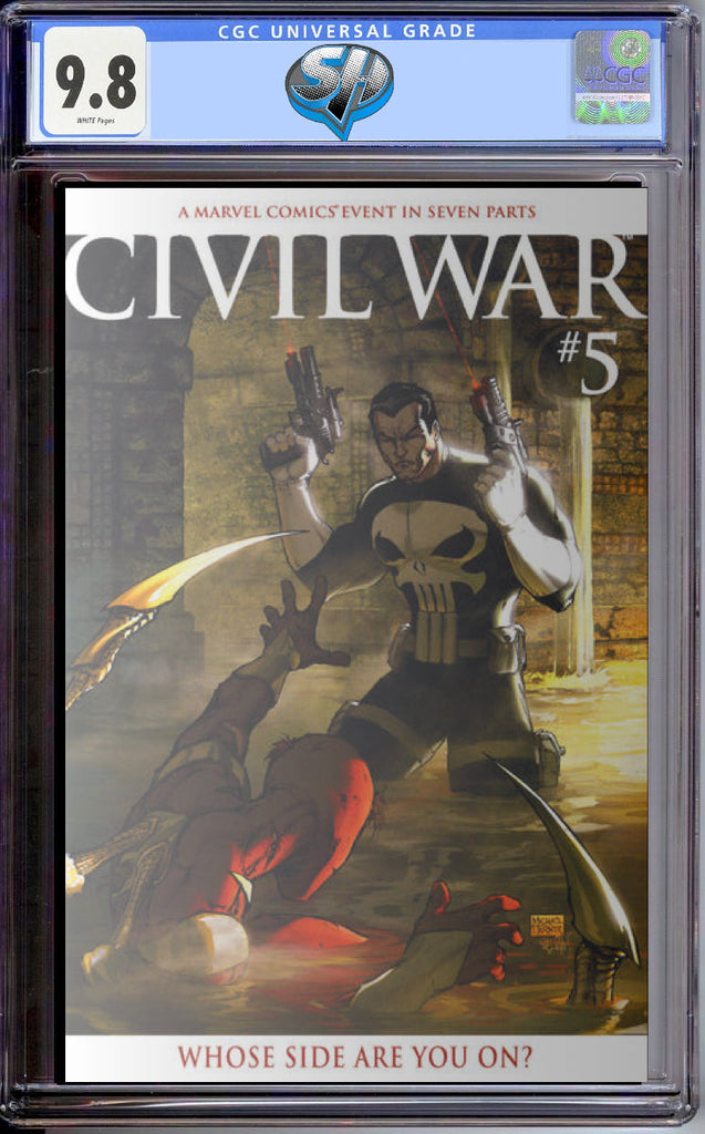 CIVIL WAR 5 TURNER FOIL FACSIMILE EDITION CGC 9.8 Pre-Sale
