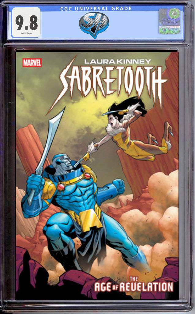 LAURA KINNEY SABRETOOTH 3 COVER A CASAGRANDE CGC 9.8 Pre-Sale