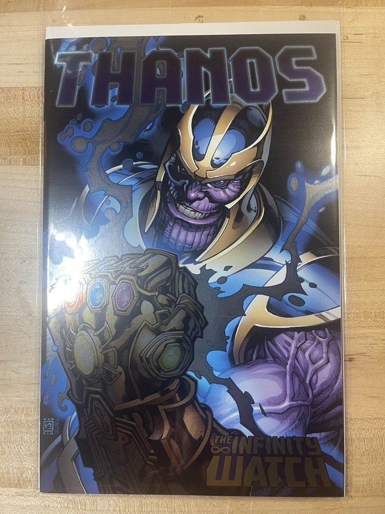 THANOS ANNUAL 1 HARDIN FOIL VARIANT MARVEL COMICS