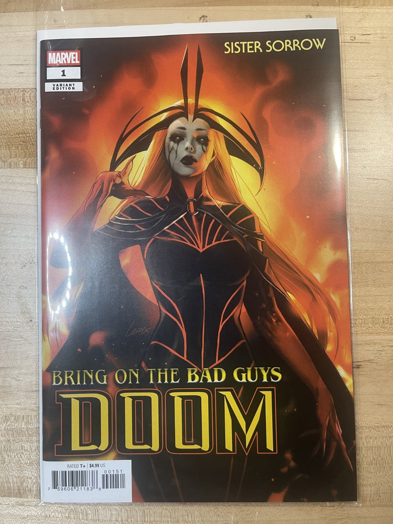BRING ON THE BAD GUYS DOOM 1 LEIRIX VARIANT