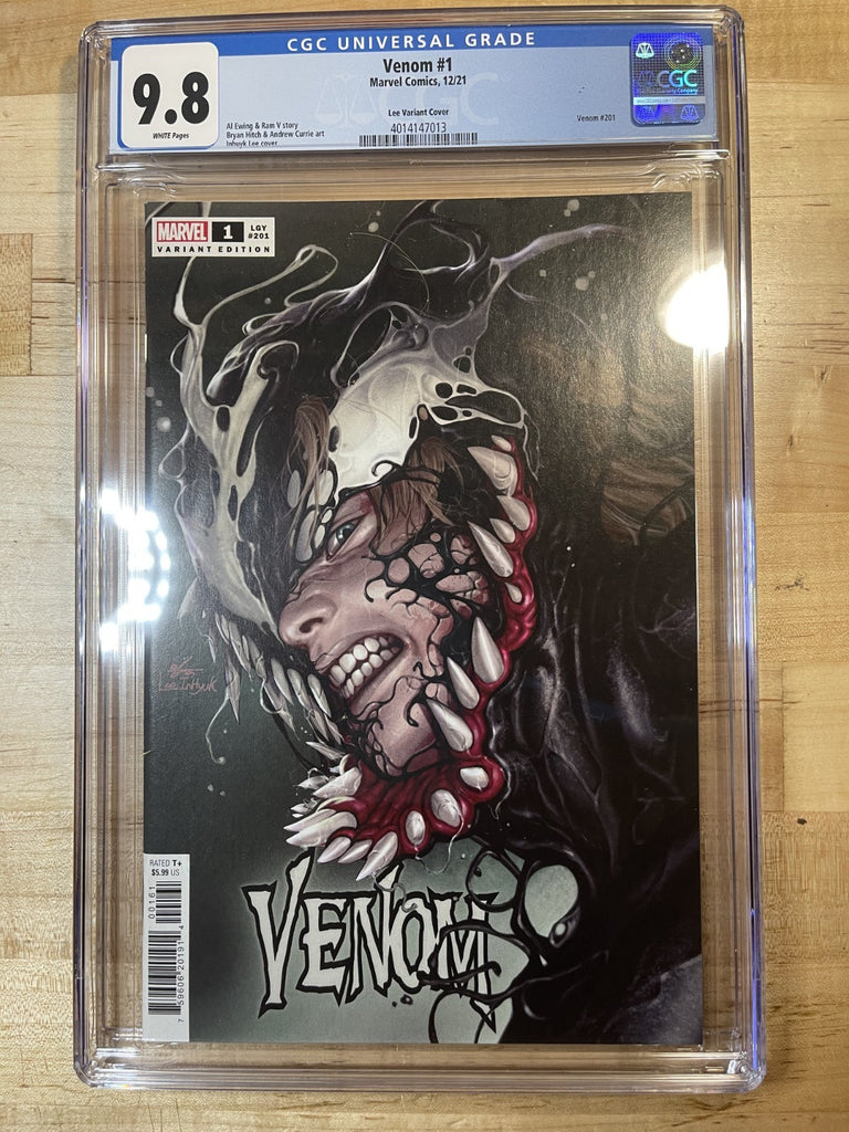 VENOM 1 INHYUK LEE VARIANT CGC 9.8 Marvel Comics 2021