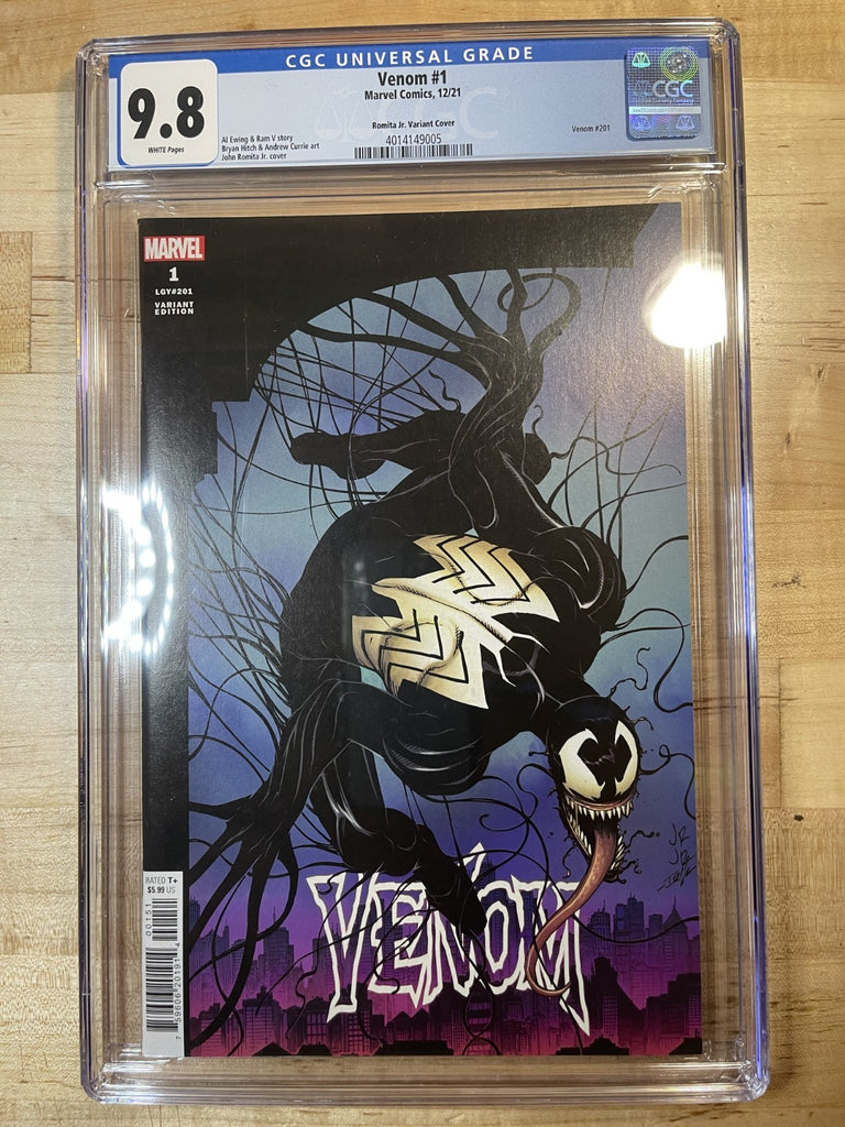 VENOM 1 ROMITA VARIANT CGC 9.8 Marvel Comics 2021