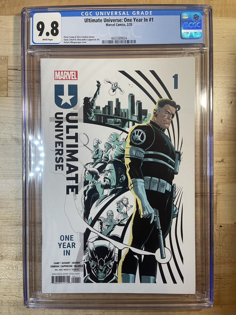 ULTIMATE UNIVERSE ONE YEAR IN  1 COVER A CGC 9.8 Marvel Comics