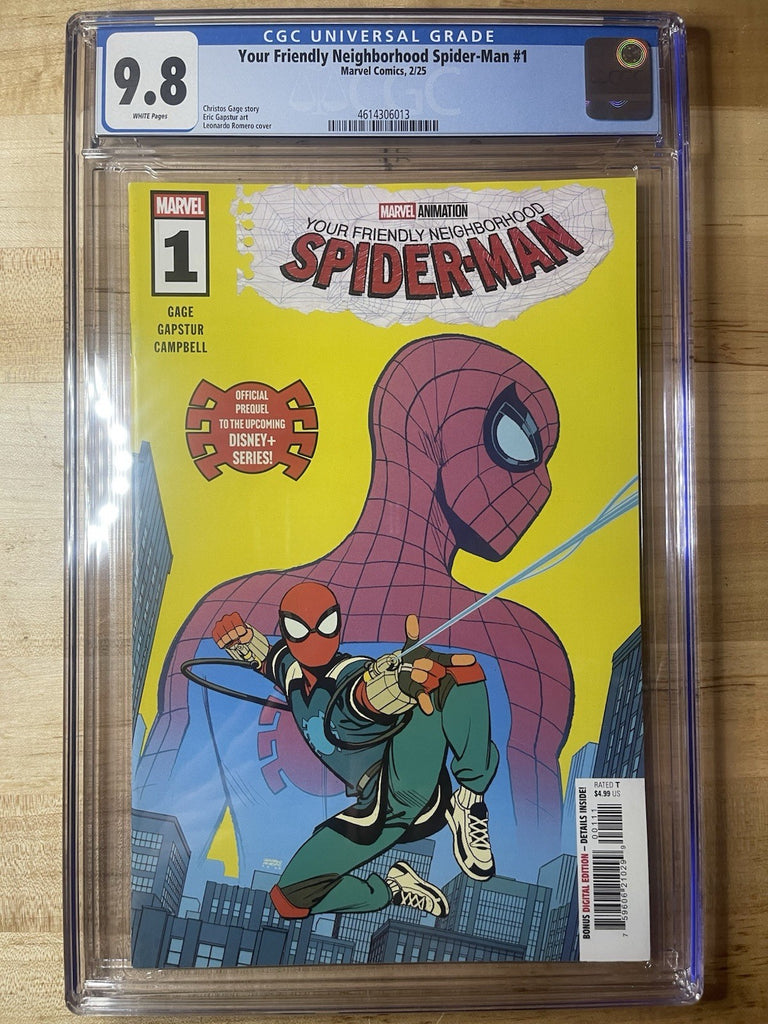 YOUR FRIENDLY NEIGHBORHOOD SPIDER-MAN 1 COVER A CGC 9.8 Marvel Comics 2024