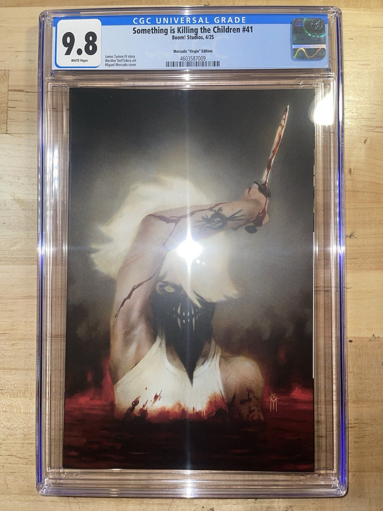 SOMETHING IS KILLING THE CHILDREN 41 MERCADO 1:20 VIRGIN VARIANT CGC 9.8  BOOM