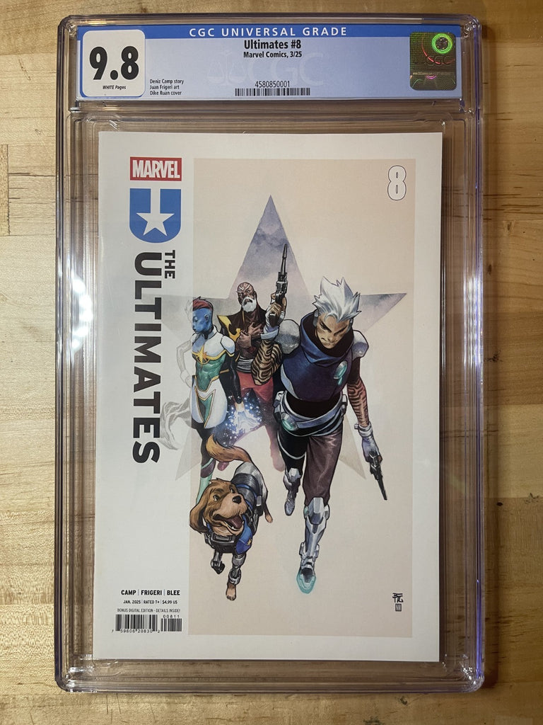 ULTIMATES 8 COVER A RUAN CGC 9.8 Marvel Comics 2025
