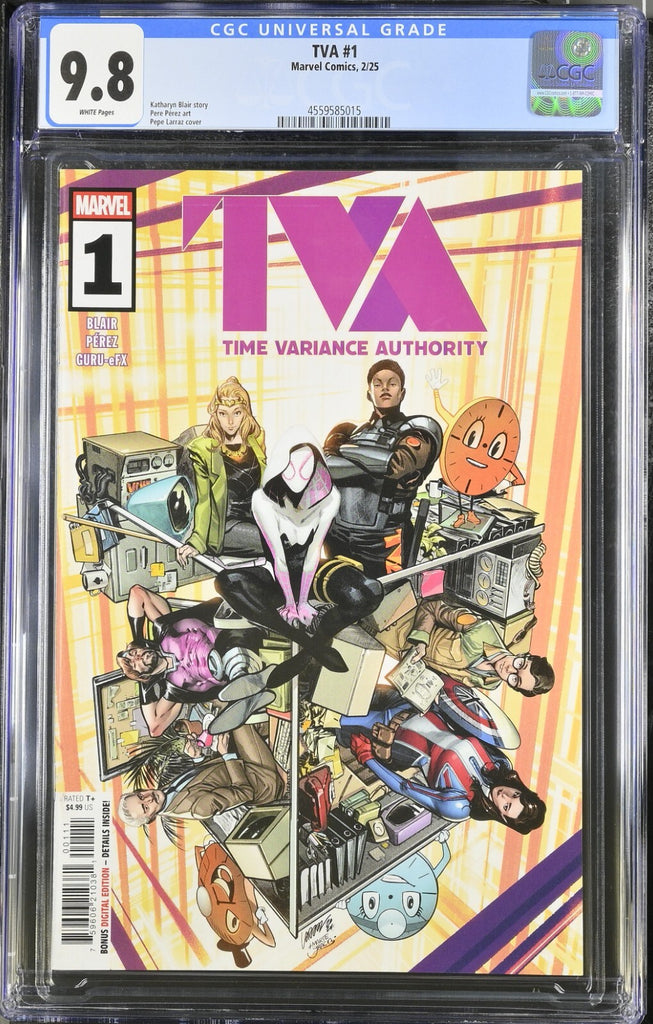 TVA 1 Cover A Pepe Larraz CGC 9.8