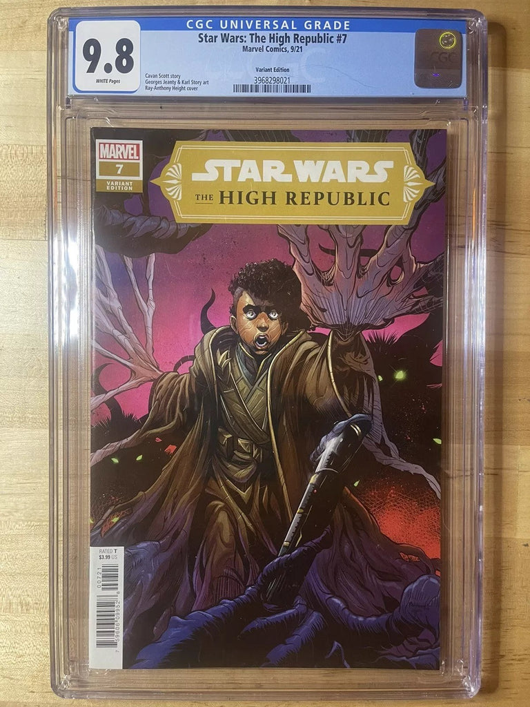 Star Wars High Republic 7 Height 1:25 Variant CGC 9.8