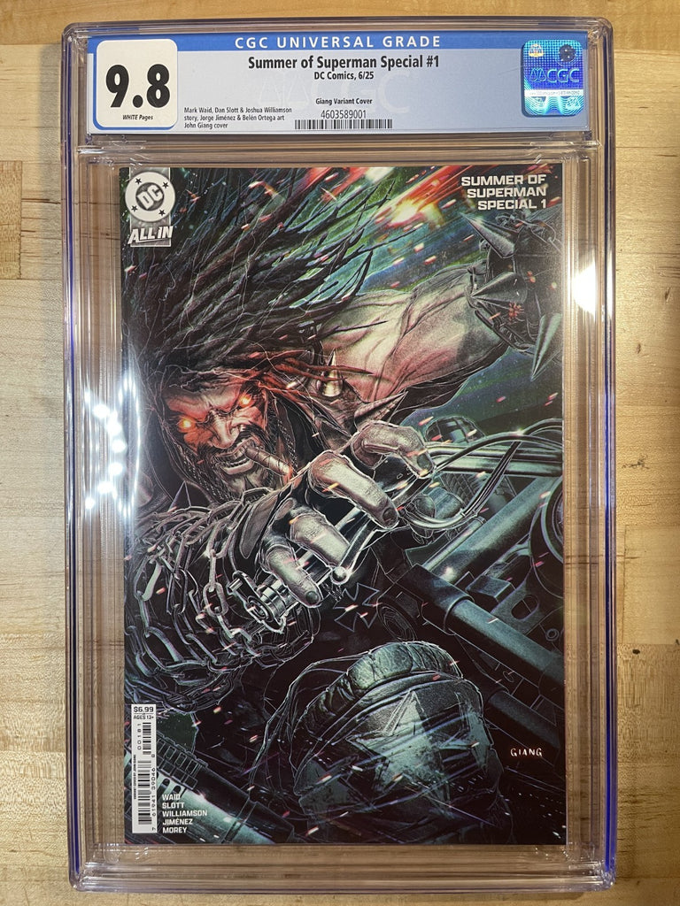 SUMMER OF SUPERMAN SPECIAL 1 GIANG VARIANT  CGC 9.8 DC Comics