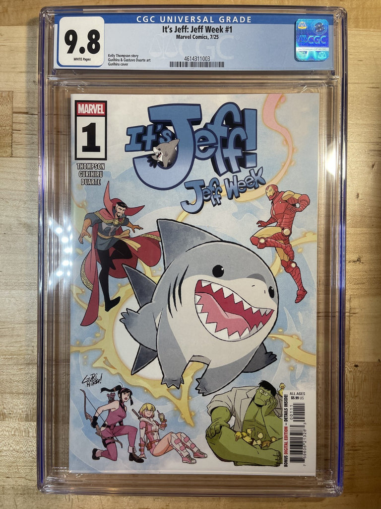 ITS JEFF JEFF WEEK 1 COVER A GURIHIRU CGC 9.8 Marvel Comics