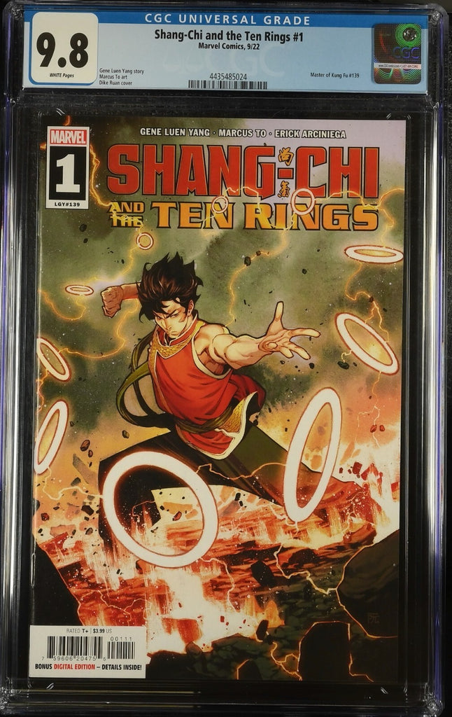 Shang-Chi and the Ten Rings 1 Cover A Dike Ruan  CGC 9.8