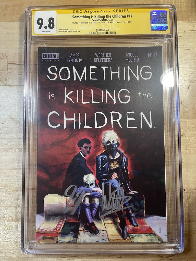 SOMETHING IS KILLING THE CHILDREN 17 COVER A CGC 9.8 SS X2 BOOM STUDIOS
