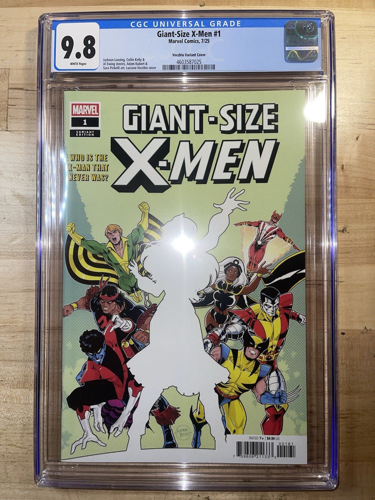 GIANT SIZE X-MEN 1 VECCHIO SPOILER VARIANT CGC 9.8 Marvel Comics 2025