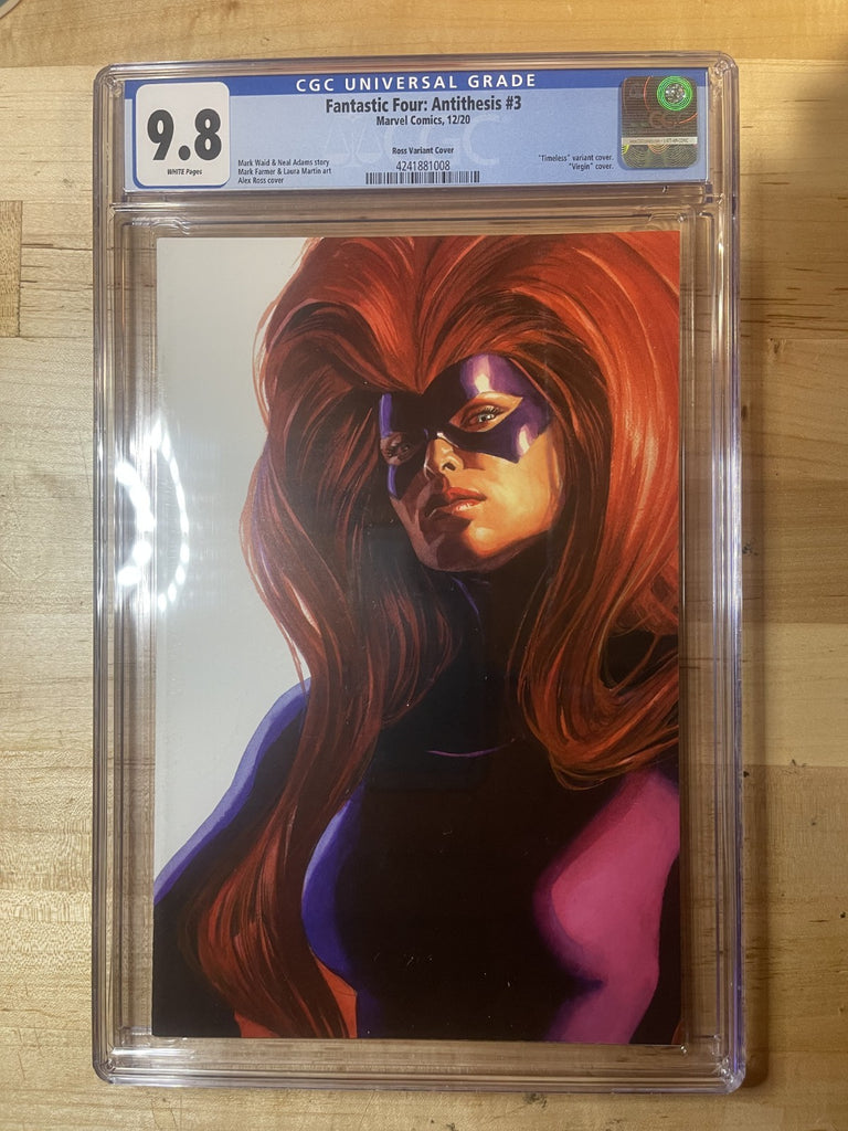 FANTASTIC FOUR ANTITHESIS 3 ALEX ROSS TIMELESSS VARIANTCGC 9.8 Marvel Comics