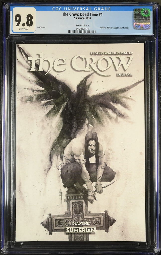The Crow: Dead Time 1 Cover A  CGC 9.8