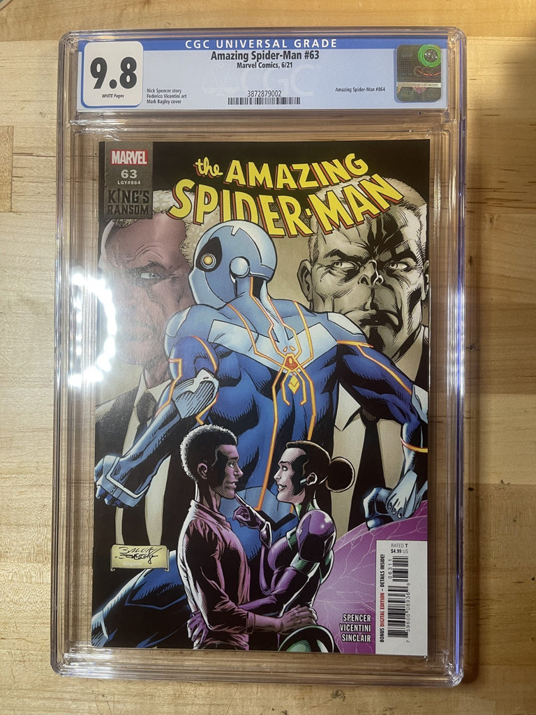 AMAZING SPIDER-MAN 63 COVER A GLEASON CGC 9.8 Marvel Comics