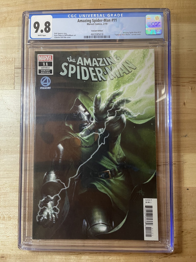AMAZING SPIDER-MAN 11 DELL'OTTO VARIANT CGC 9.8 MARVEL COMICS 2024