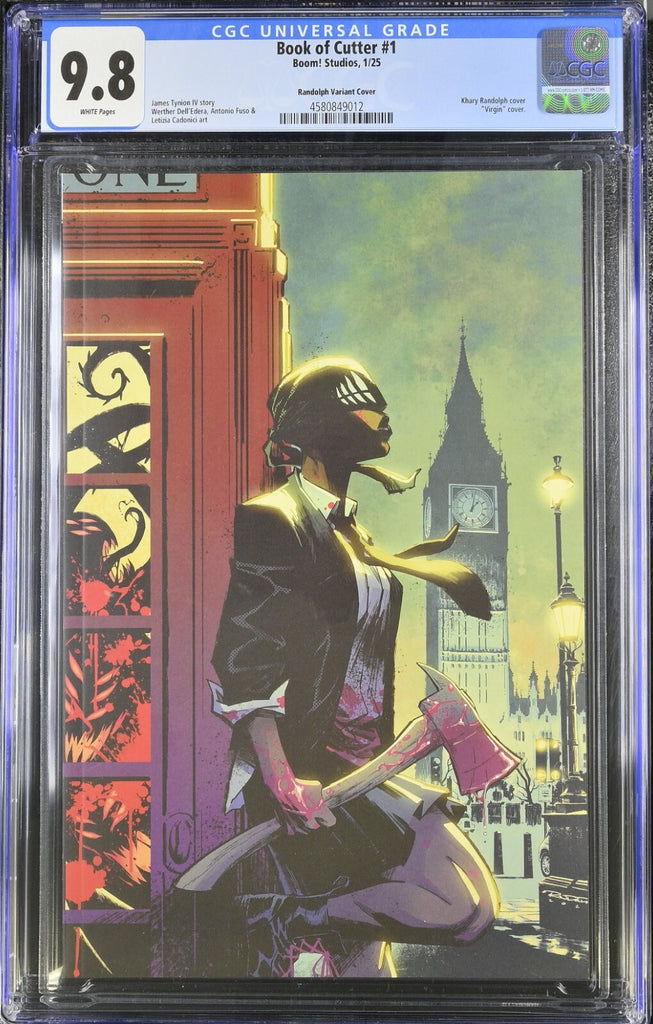 Book of Cutter 1 Randolph 1:25 Variant CGC 9.8