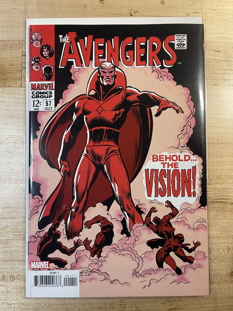 AVENGERS 57 FACSIMILE EDITION MARVEL COMICS **PRESSED**