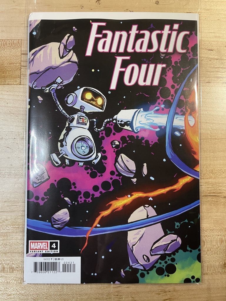 FANTASTIC FOUR 4 SKOTTIE YOUNG VARIANT MARVEL COMICS