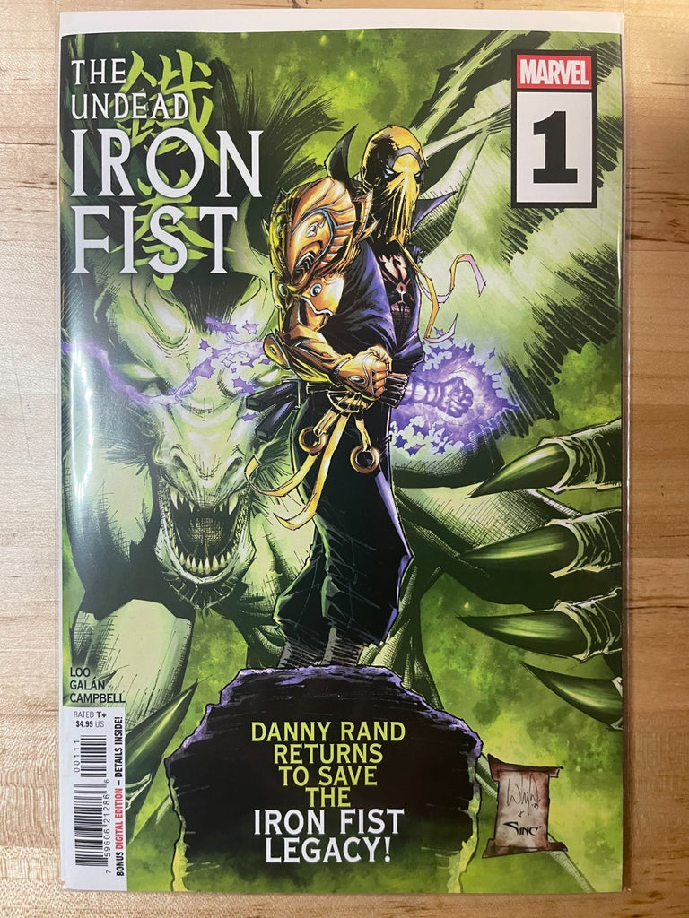 UNDEAD IRON FIST 1 COVER A MARVEL COMICS 2025